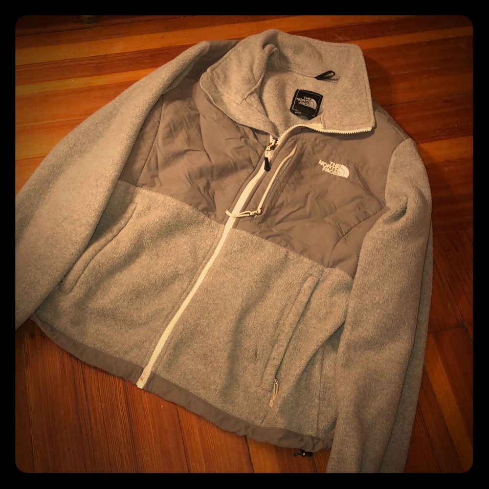 North face Light grey winter jacket